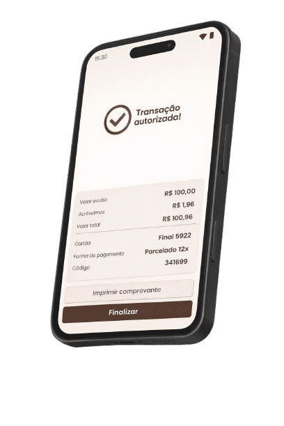 Aplicativo Cakepay no celular